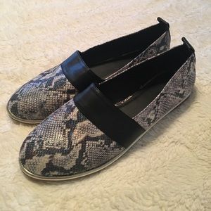 Asos snake print shoes